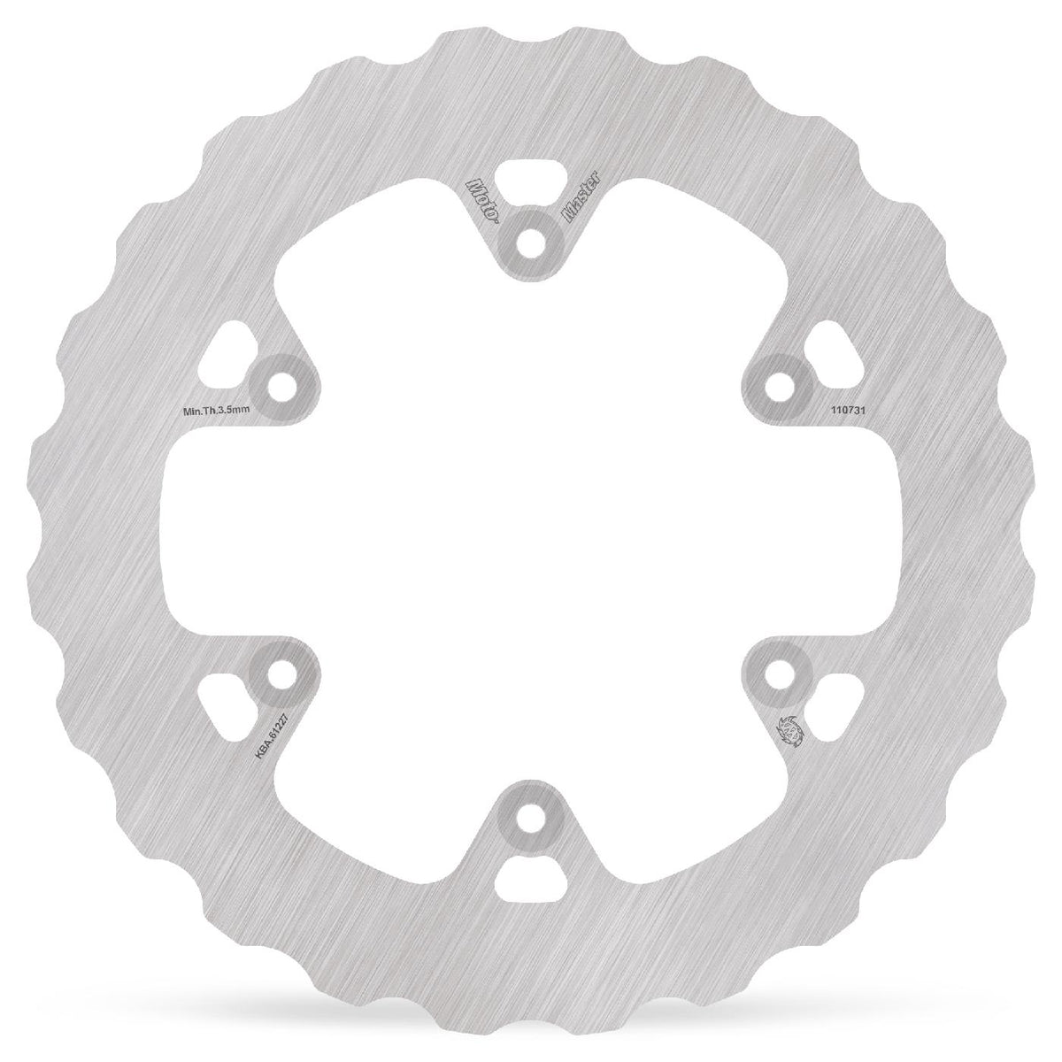 Moto Master Nitro Solid Rear Brake Disc - GasGas EC (1996-2020) / Rieju MR