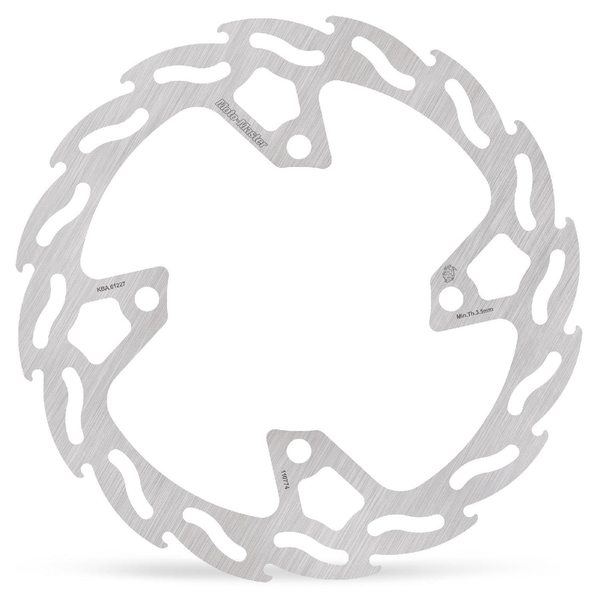 Moto Master Flame Rear Brake Disc - Kawasaki