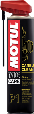 Motul P1 Carbu Clean Carburettor Cleaner Spray 400ml