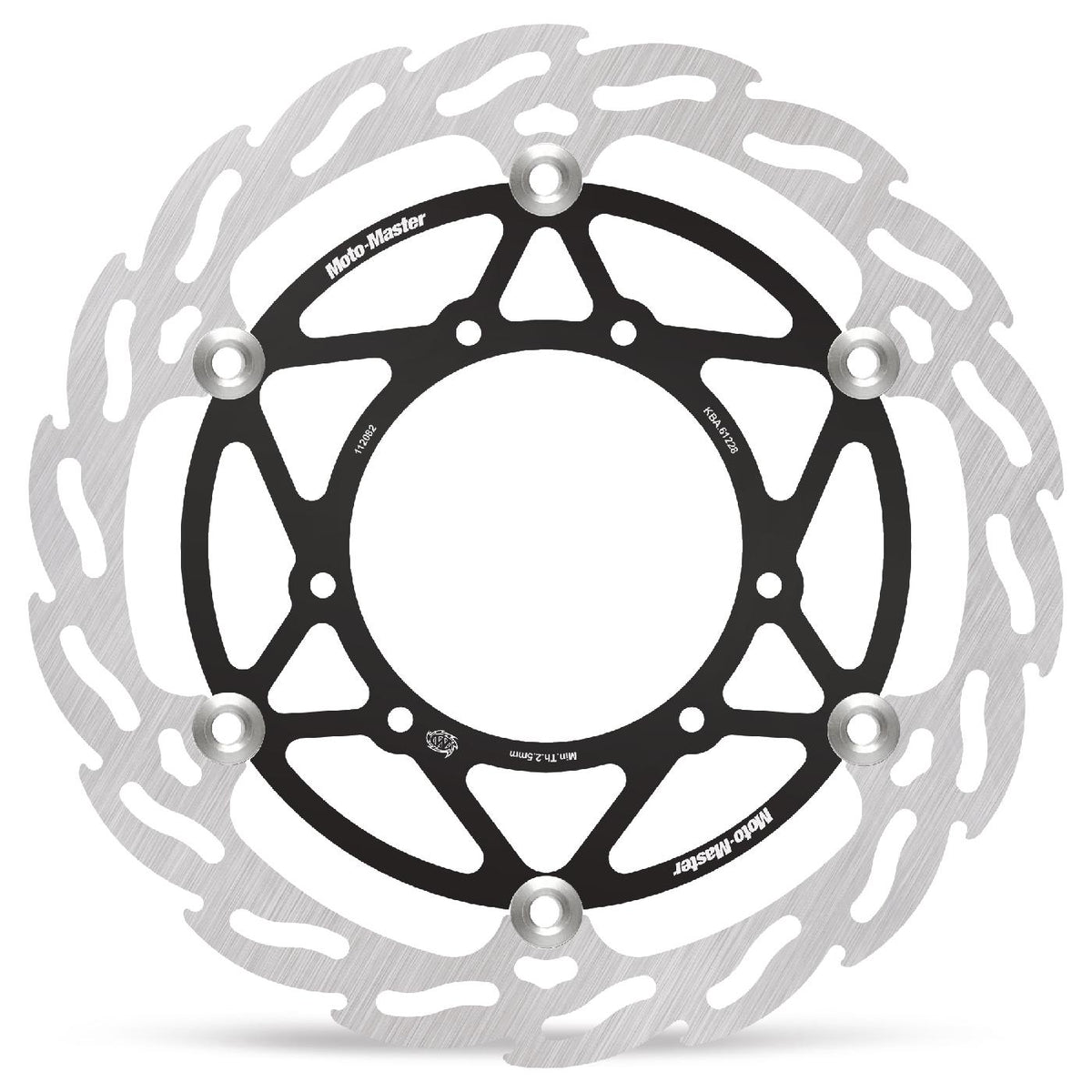 Moto Master Flame 270mm Front Floating Brake Disc - Honda