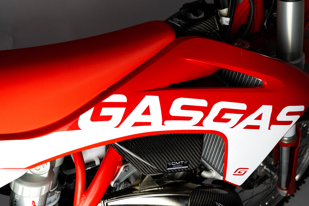 CMT Carbon Tank Low. Cover - GasGas on-bike