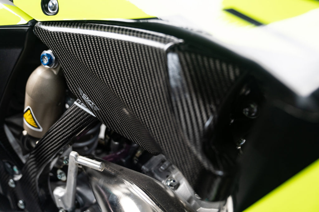 CMT Carbon Tank Lower Cover - Fantic on-bike