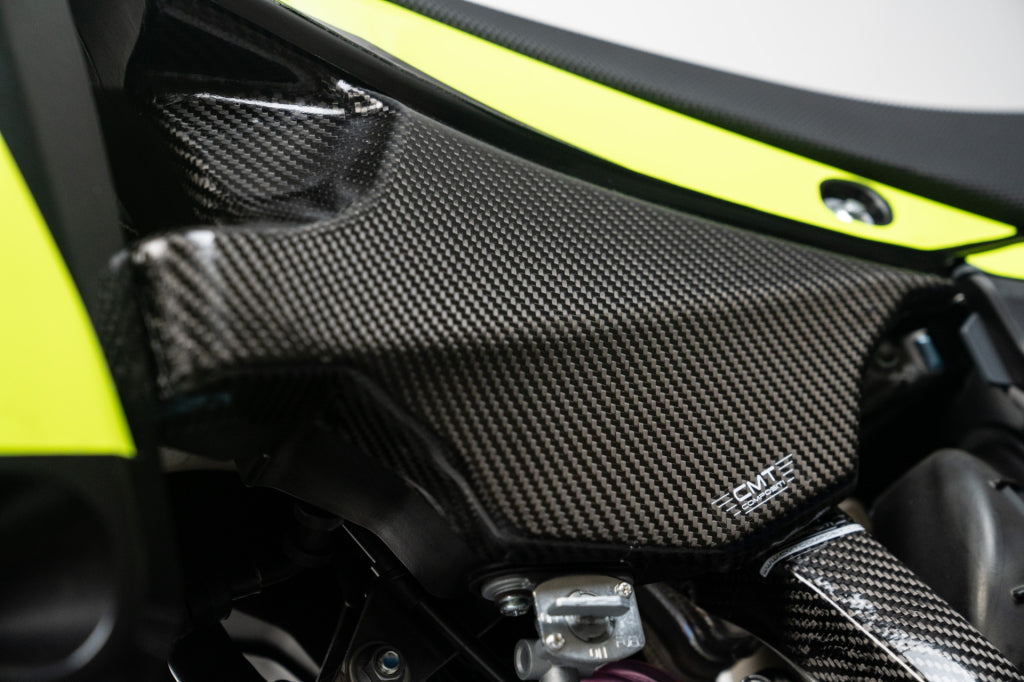 CMT Carbon Tank Lower Cover - Fantic on-bike