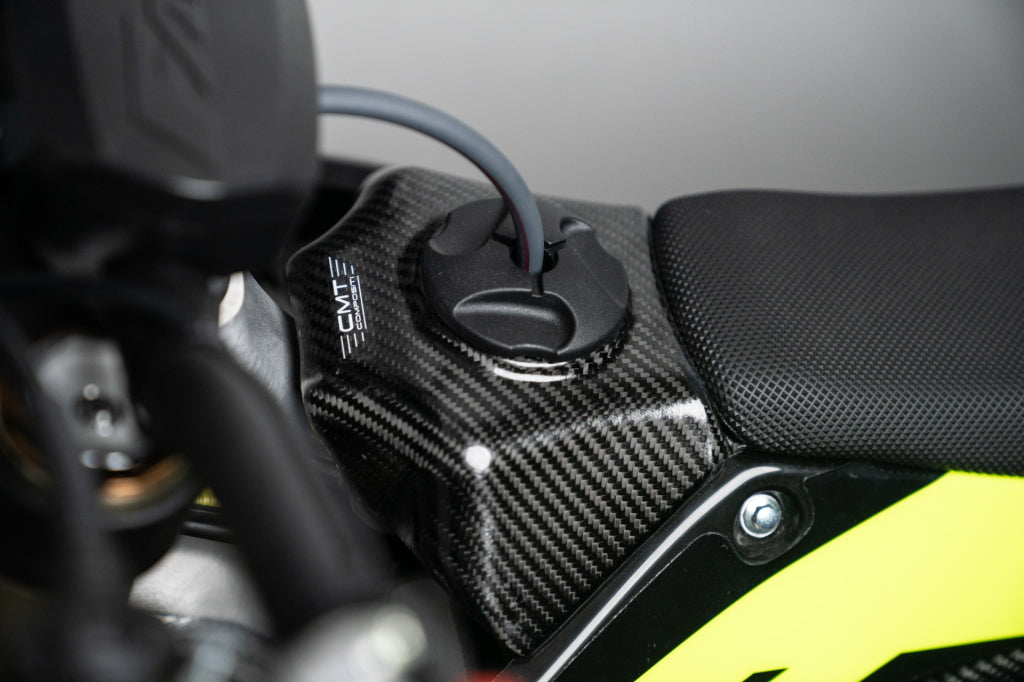 CMT Carbon Tank Upp. Cover - Fantic on-bike
