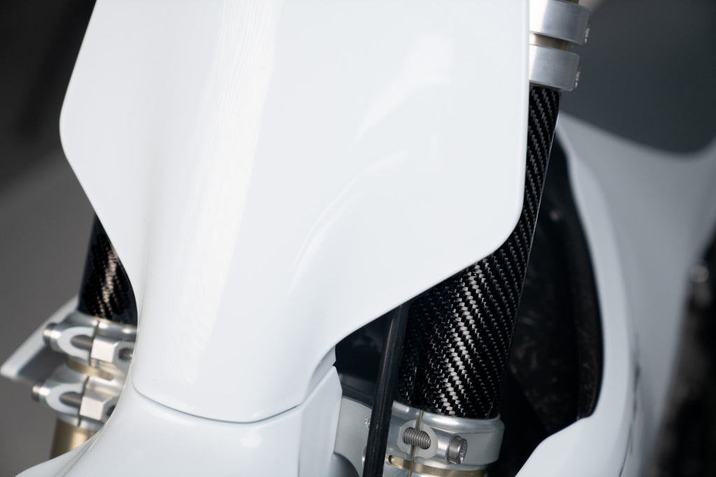 CMT Carbon Upper Fork Guards - STARK VARG