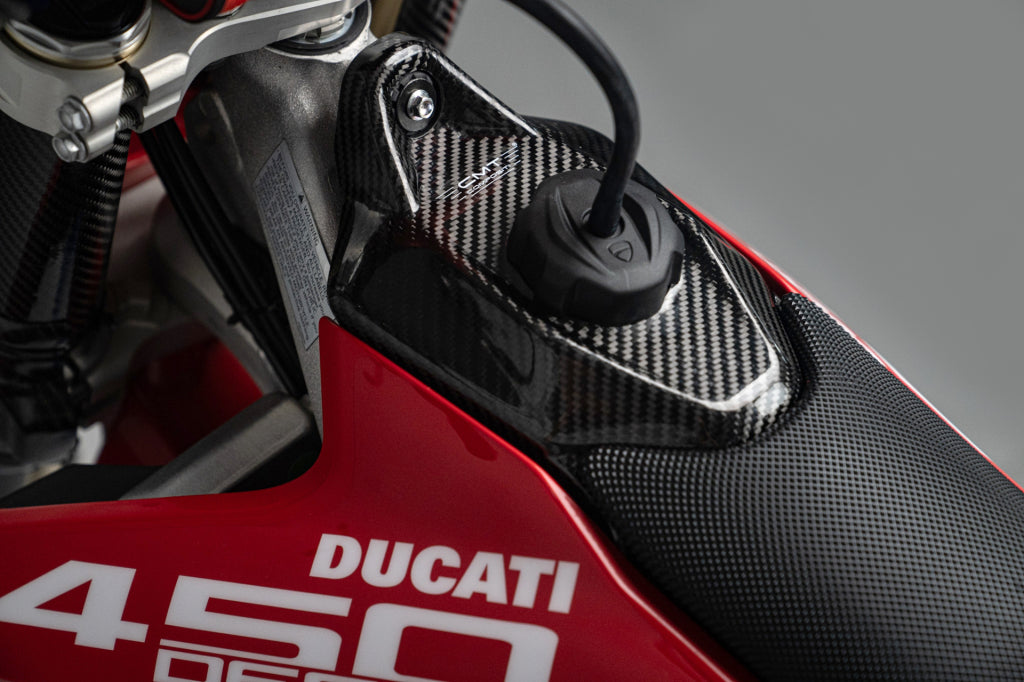 CMT Carbon Tank Cover - DUCATI