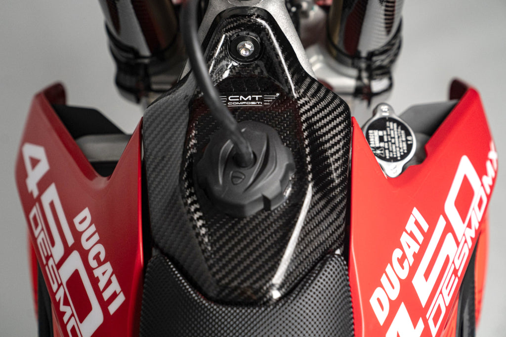 CMT Carbon Tank Cover - DUCATI