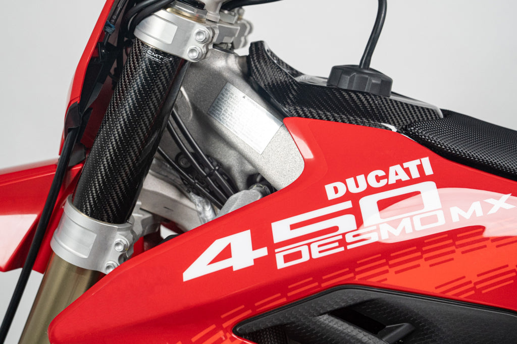 CMT Carbon Upper Fork Guards - DUCATI