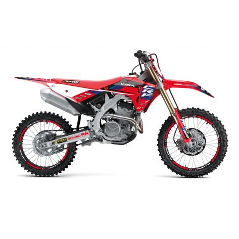 Blackbird Dream 5 Graphics Kit - Honda CRF R (2025) on bike