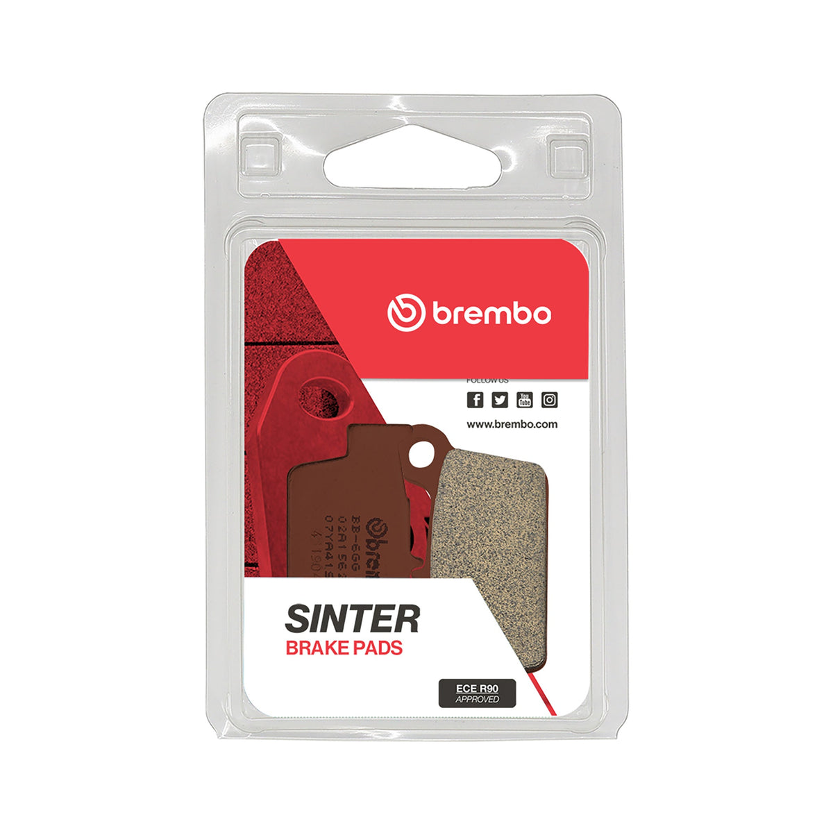 Brembo SD Sintered Brake Pads - Front & Rear (07BB27SD)