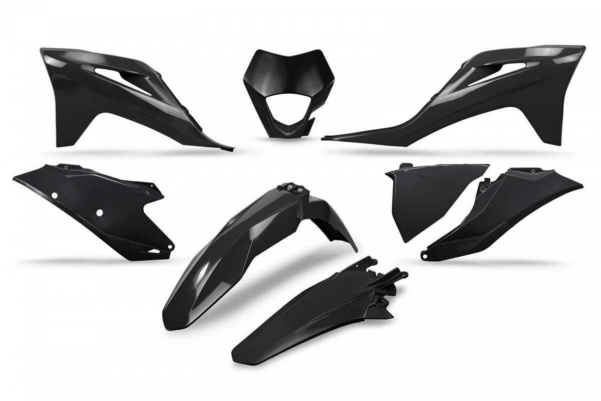 UFO Plastics Kit - GasGas EC/EC-F - Black