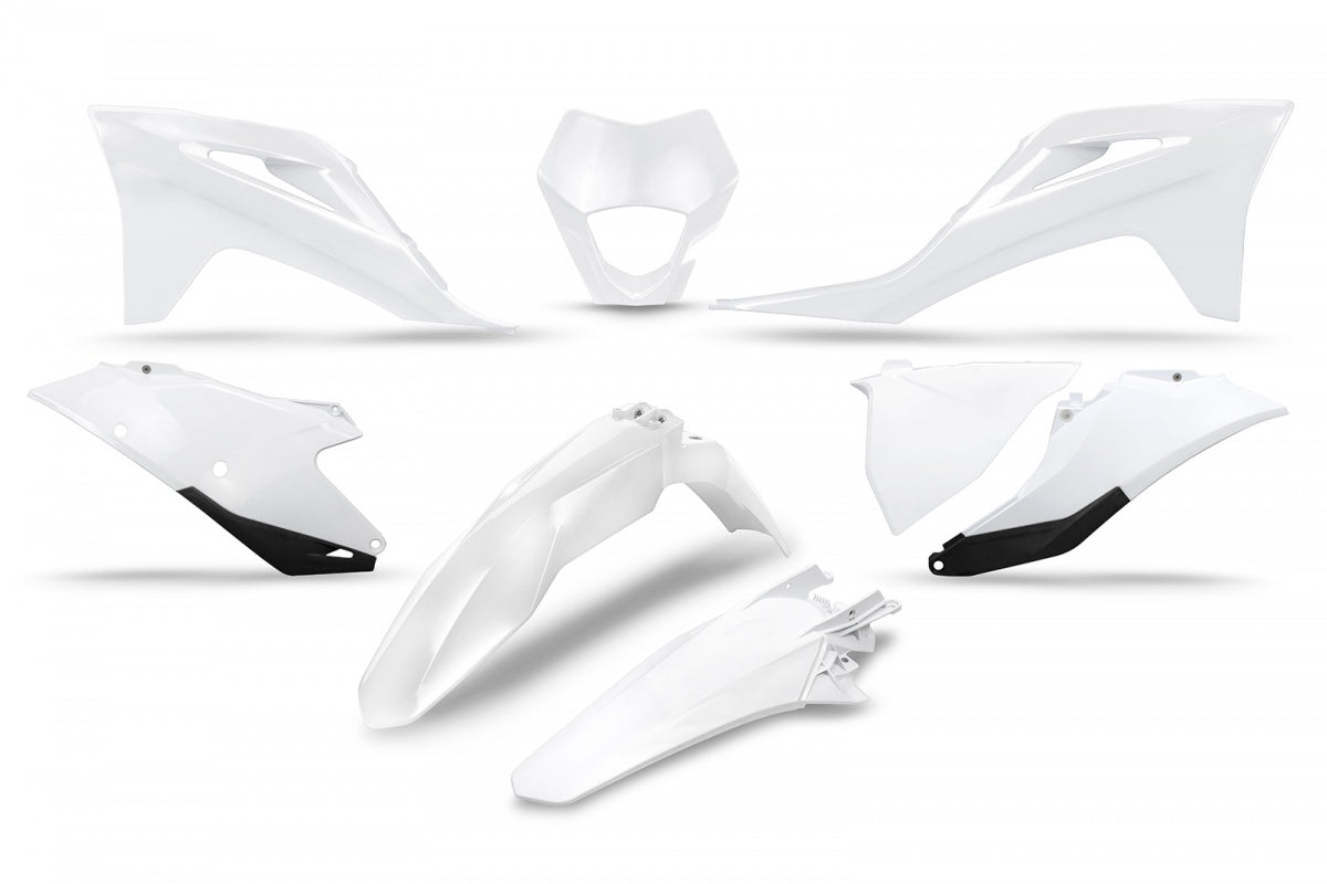 UFO Plastics Kit - GasGas EC/EC-F - White