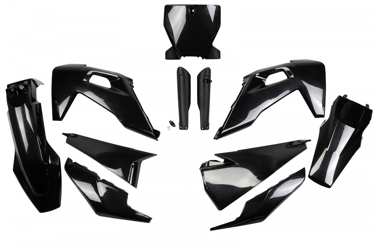 UFO Plastics Kit - Husqvarna TC/FC Black