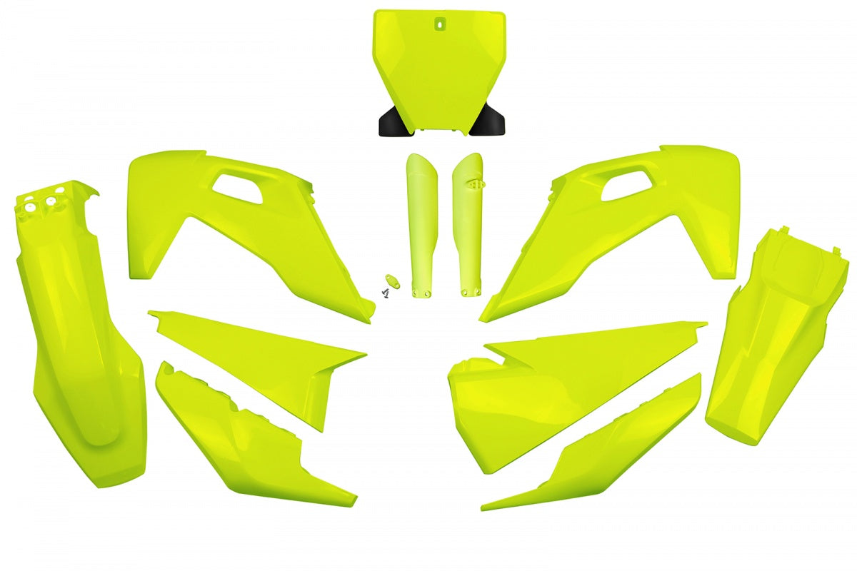 UFO Plastics Kit - Husqvarna TC/FC Neon Yellow
