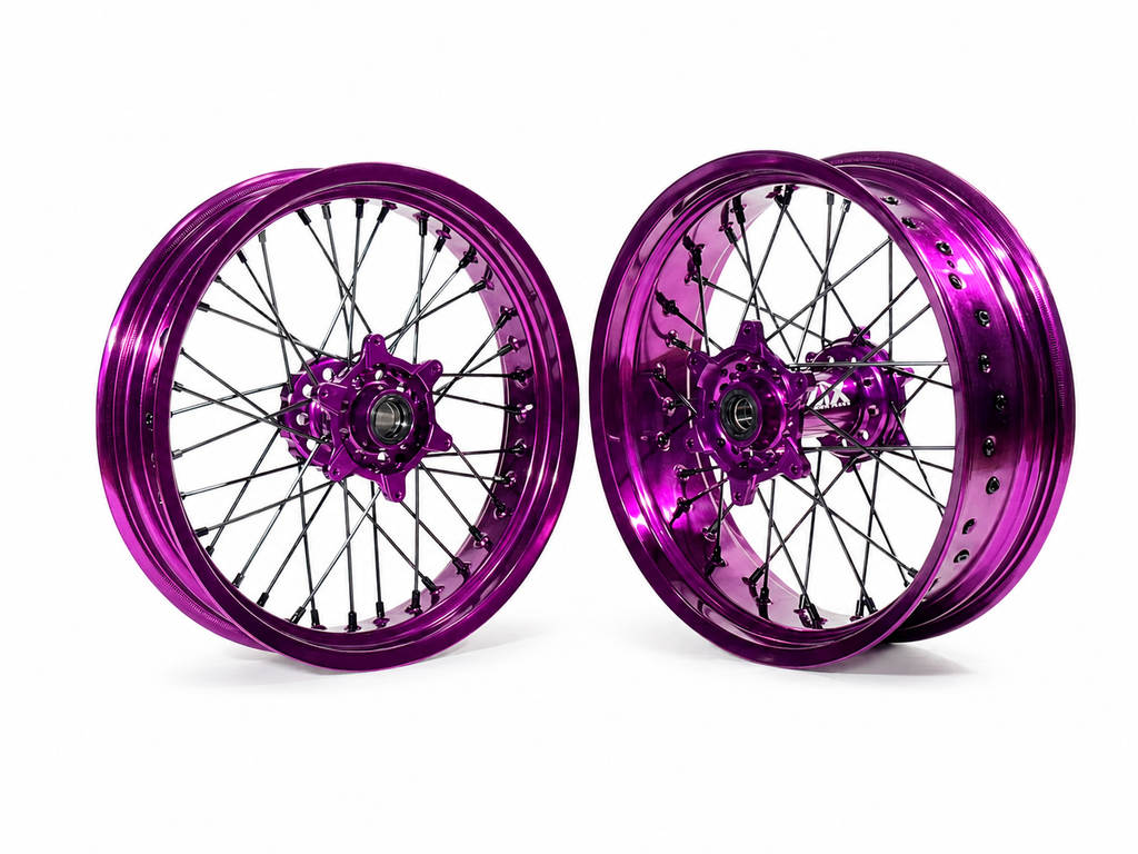 Zix Racing Custom Supermoto Wheels