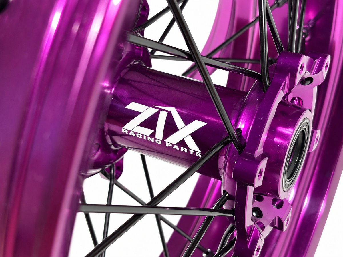 Zix Racing Custom Supermoto Wheels