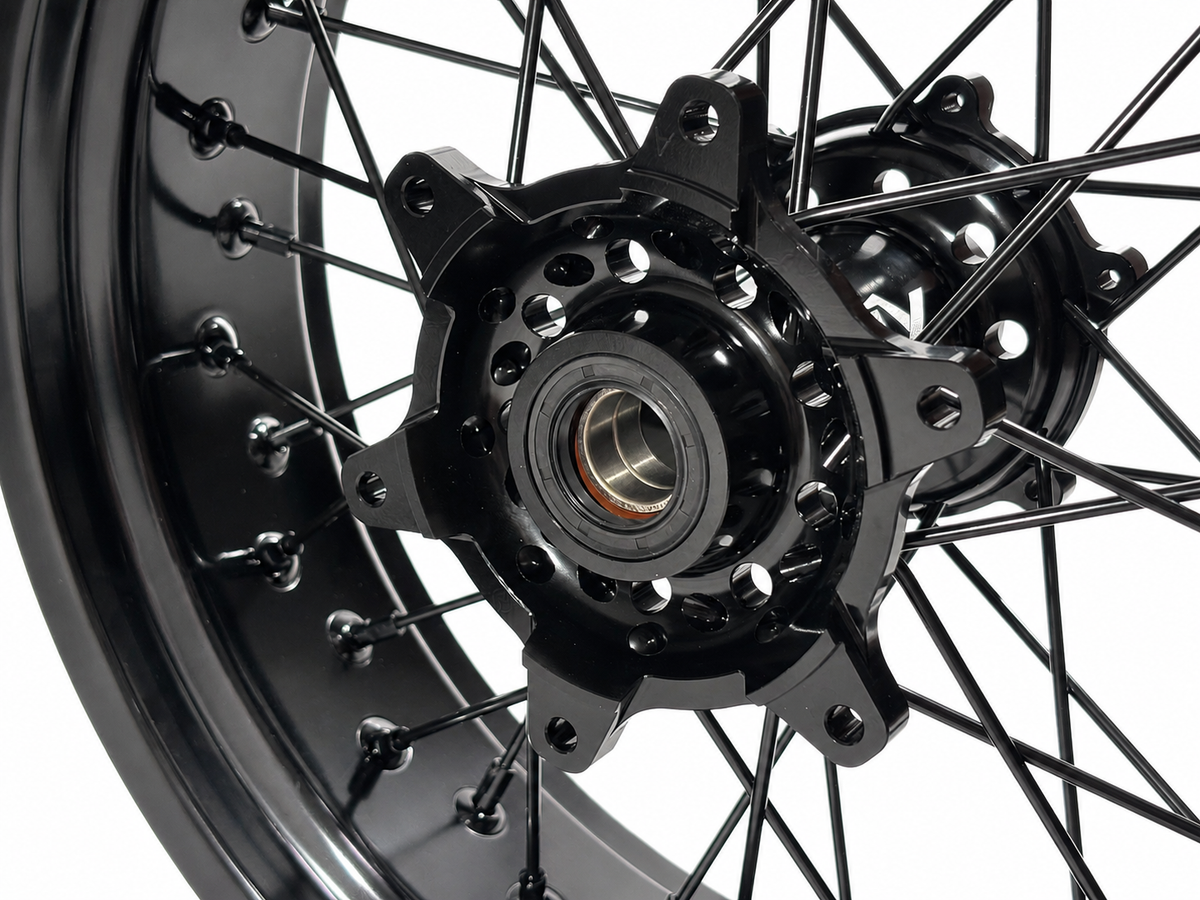 Zix Racing Custom Supermoto Wheels