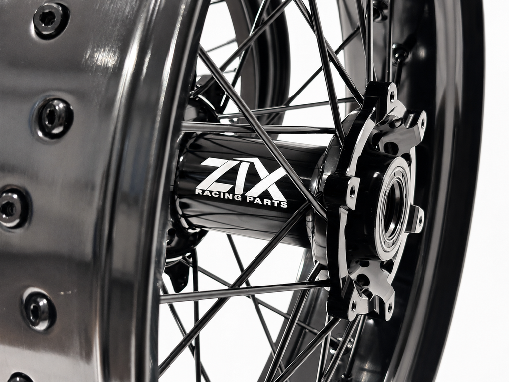 Zix Racing Custom Supermoto Wheels
