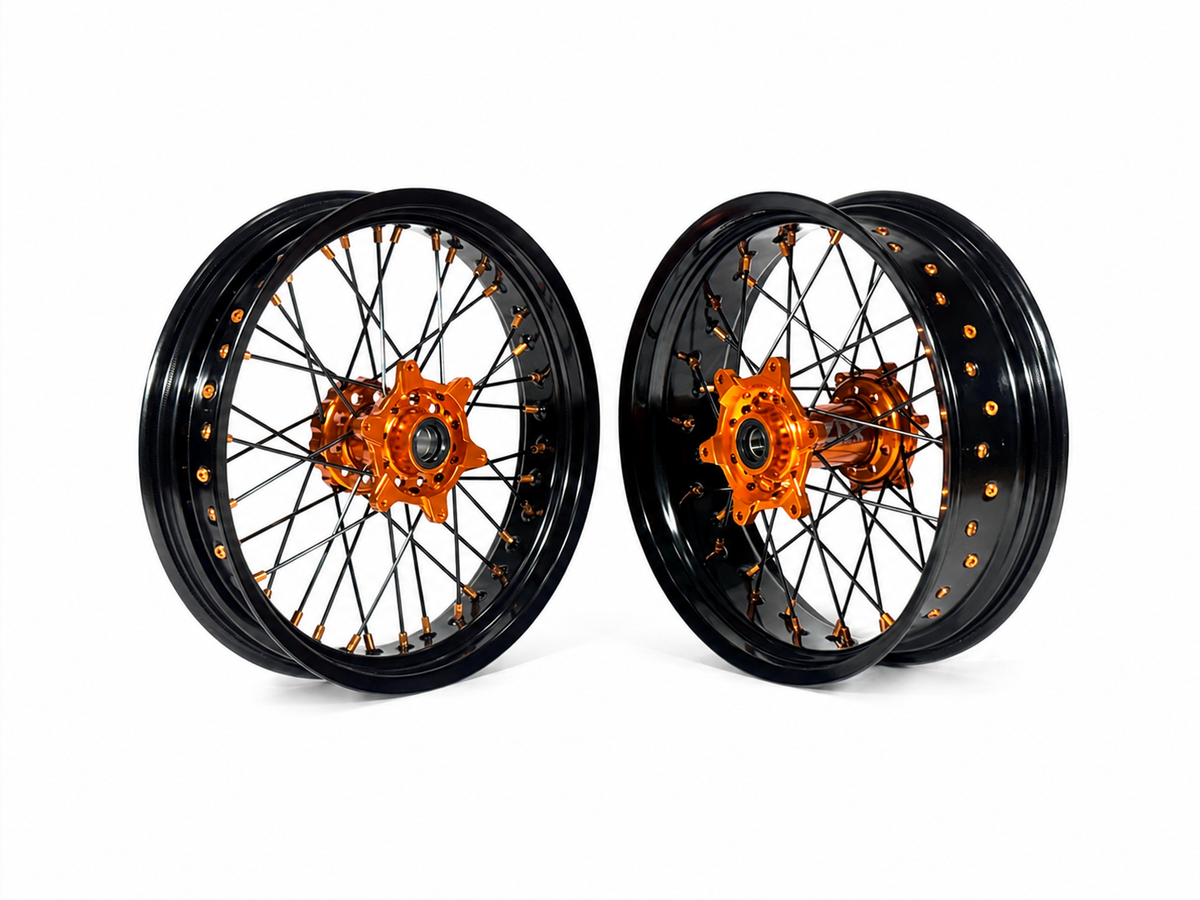 Zix Racing Custom Supermoto Wheels