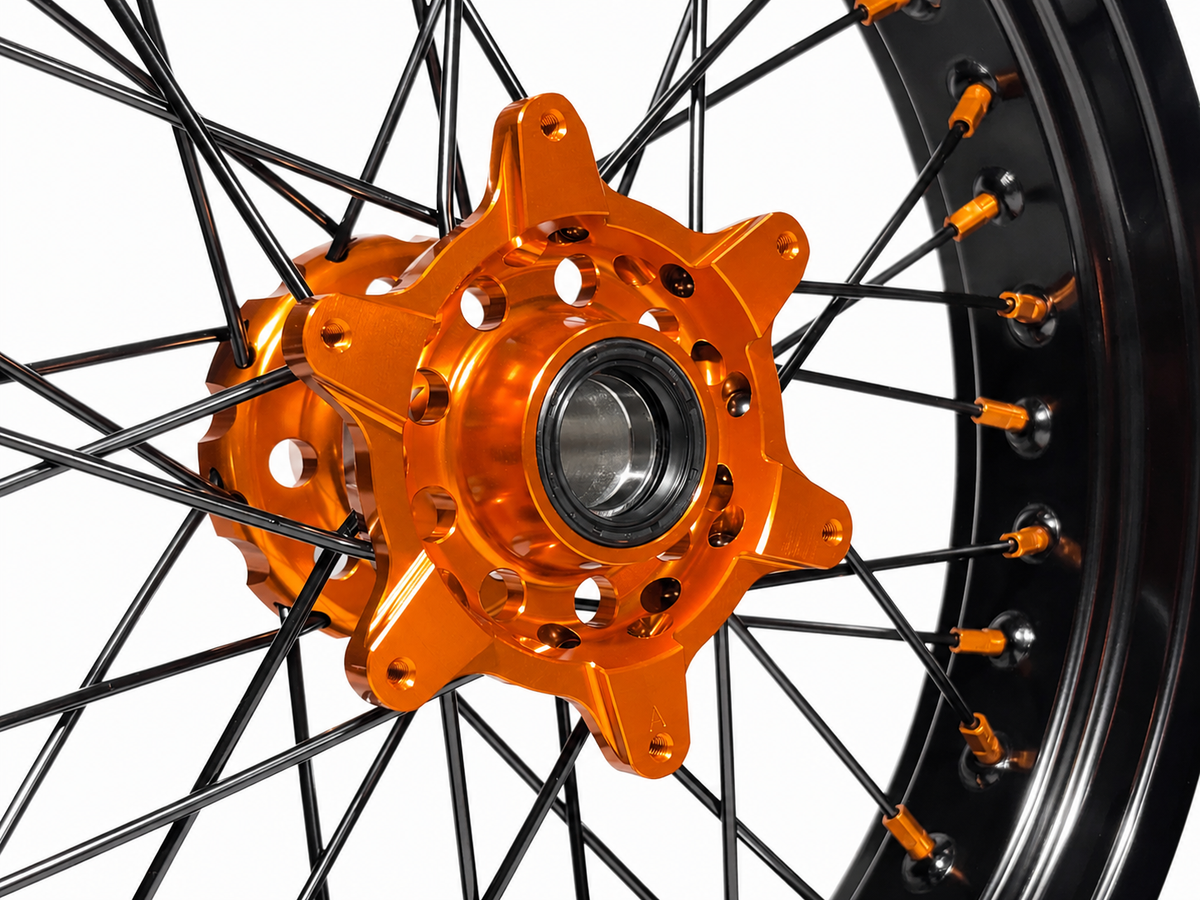 Zix Racing Custom Supermoto Wheels