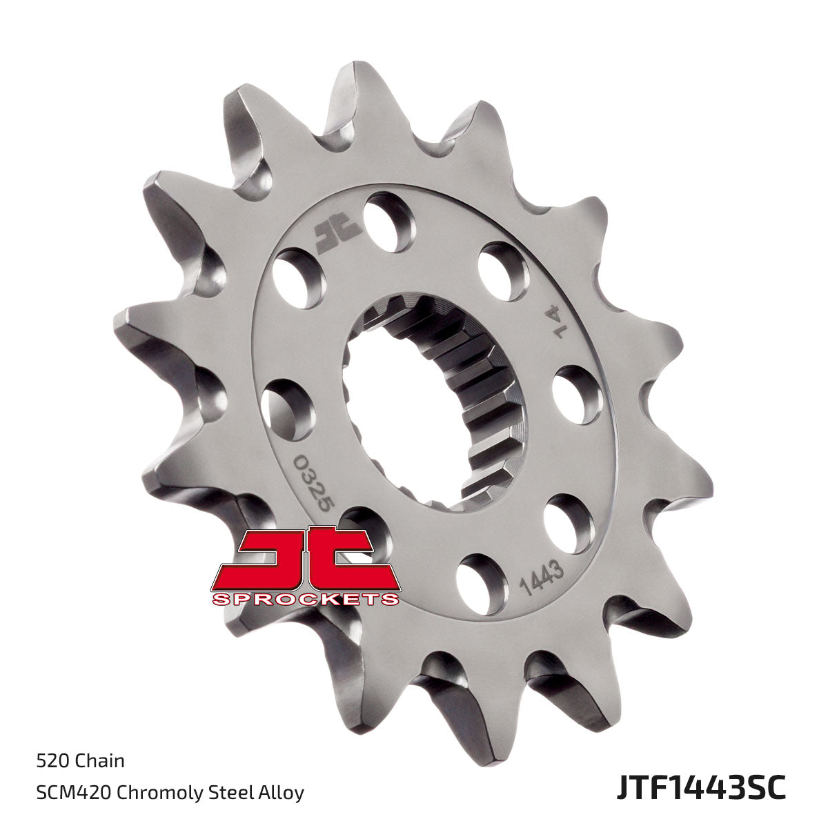 JT Sprockets Front Sprocket Anti-Mud - Suzuki RMZ 450 (13-25)