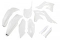 UFO Plastics Kit - Kawasaki KX 250 F White (Ref. KAKIT219F-047)