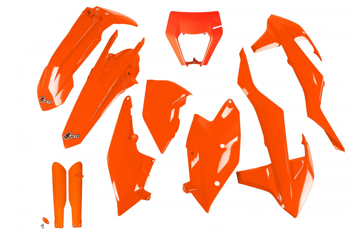 UFO Plastics Kit - KTM EXC/EXC-F Neon Orange