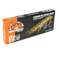 Moto Master Chain 420 V2 - 130 Links (No O-Ring, Gold)