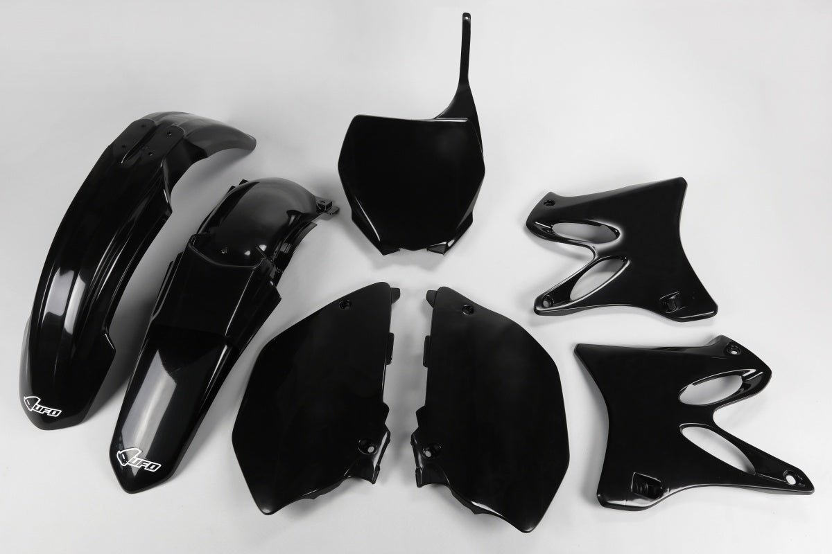 UFO Plastics Kit - Yamaha YZ Black (Ref. YAKIT302F-001)