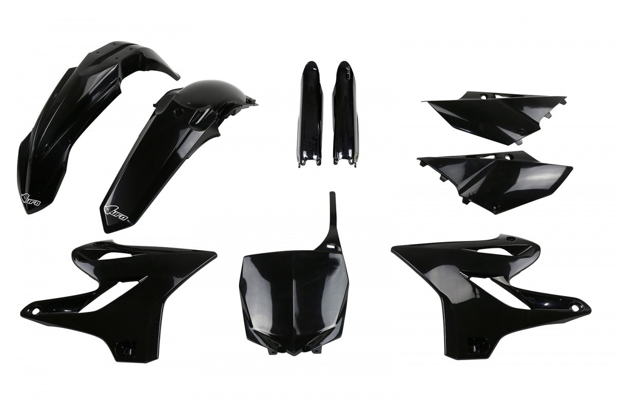 UFO Plastics Kit - Yamaha YZ Black (Ref. YAKIT319F-001)