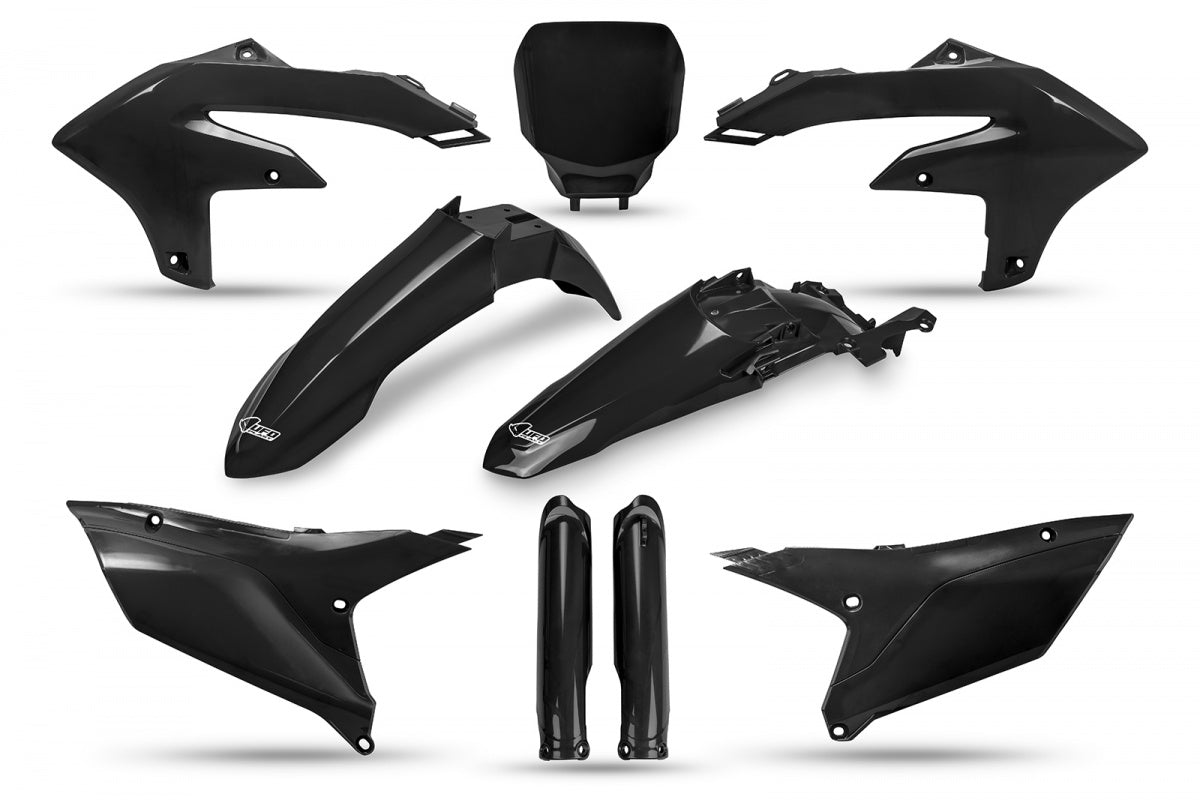 UFO Plastics Kit - Yamaha YZ/F Black (Ref. YAKIT326F-001)