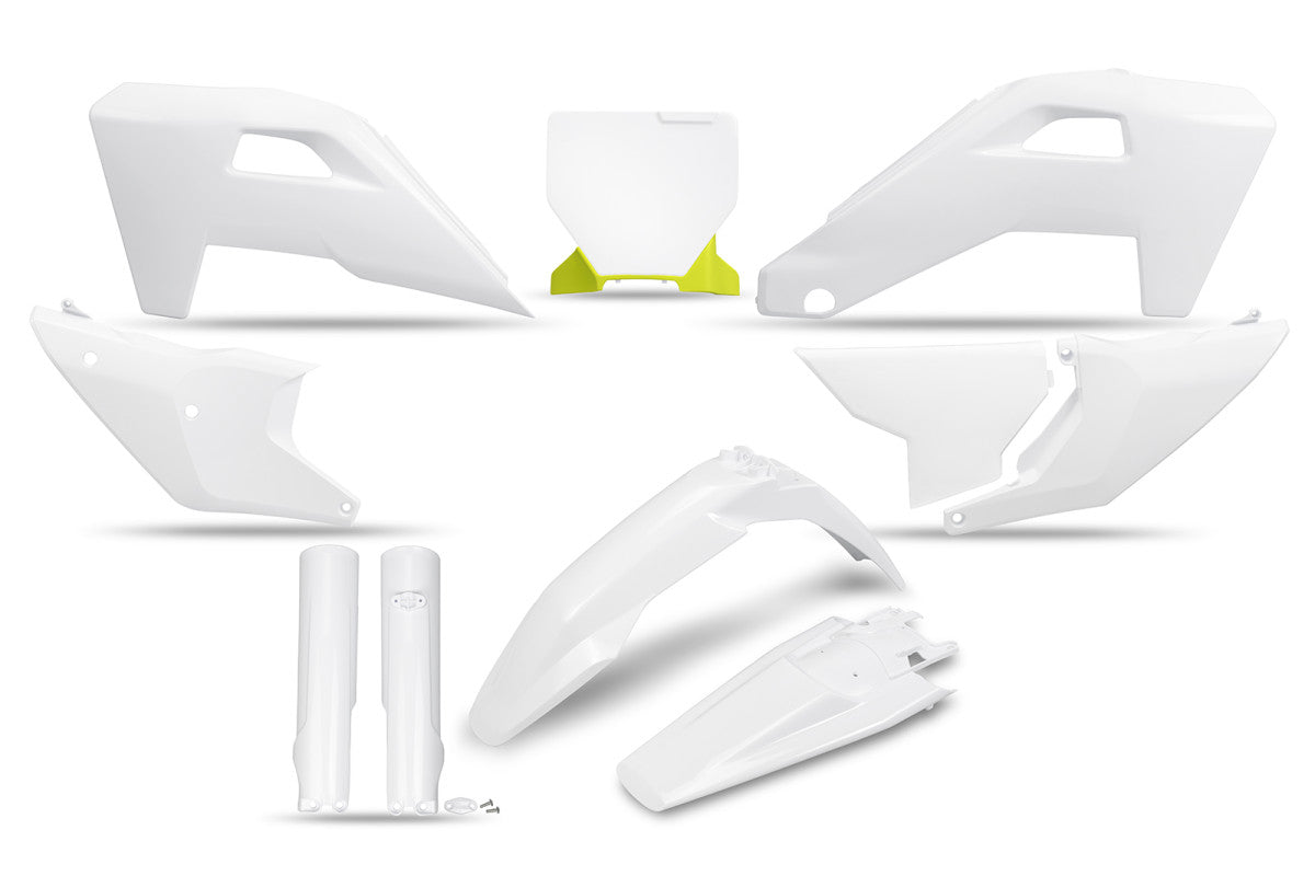 UFO Plastics Kit - Husqvarna TC/FC White