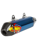 FMF Factory 4.1 Titanium Blue Anodized Slip-On Silencer (KTM/Husqvarna/GasGas 250-500) 2020-2023