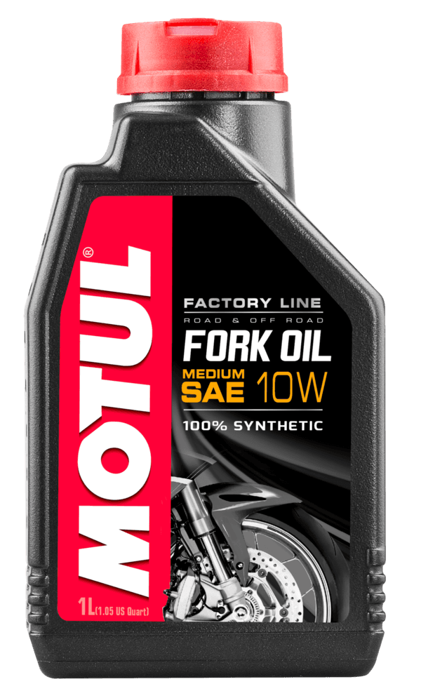 Motul Fork Oil Factory Line Medium 10W 1L bottle