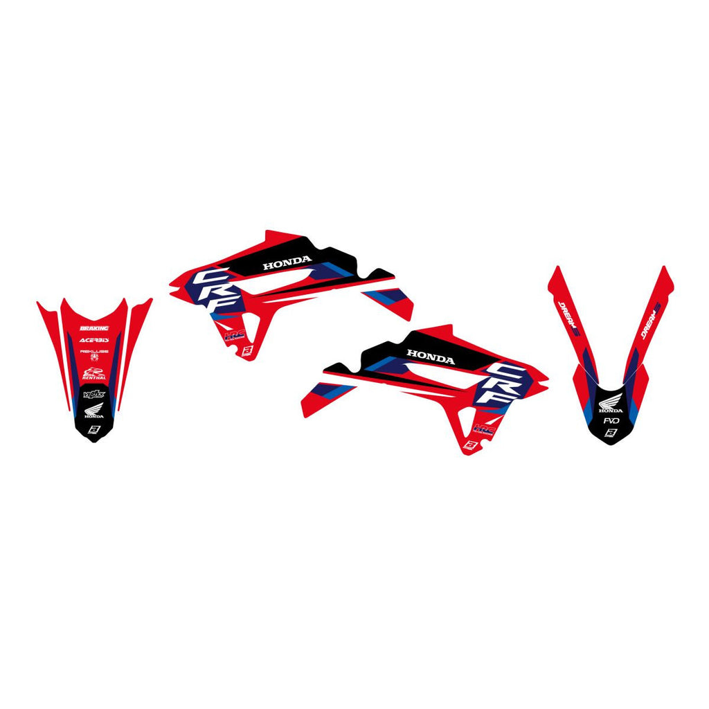 Blackbird Dream 5 Graphics Kit - Honda CRF R (2021-2024)